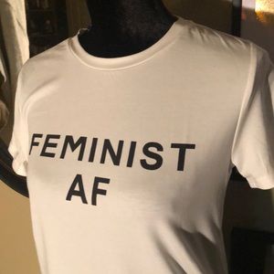 Aluna Levi Tops - FEMINIST A F TEE Aluna Levi Tops - FEMINIST A F TEE